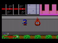 Dynamite Dux sur Sega Master System